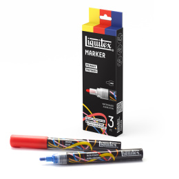Marker Primary 3-sett i gruppen Penner / Kunstnerpenner / Akrylmarkers hos Pen Store (137369)