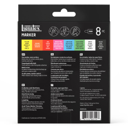 Marker Essential 8-sett i gruppen Penner / Kunstnerpenner / Akrylmarkers hos Pen Store (137370)