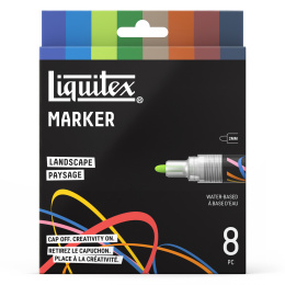 Marker Landscape 8-sett i gruppen Penner / Kunstnerpenner / Akrylmarkers hos Pen Store (137374)