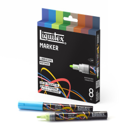 Marker Landscape 8-sett i gruppen Penner / Kunstnerpenner / Akrylmarkers hos Pen Store (137374)