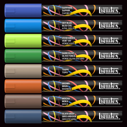 Marker Landscape 8-sett i gruppen Penner / Kunstnerpenner / Akrylmarkers hos Pen Store (137374)