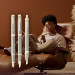 IM Finishing Touch Sandstone Rollerball i gruppen Penner / Fine Writing / Rollerballpenner hos Pen Store (137383)