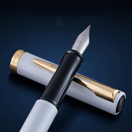 Impression White/Gold Fyllepenn i gruppen Penner / Fine Writing / Fyllepenner hos Pen Store (137398_r)