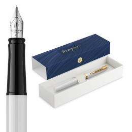 Impression White/Gold Fyllepenn i gruppen Penner / Fine Writing / Fyllepenner hos Pen Store (137398_r)