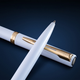 Impression White/Gold Kulepenn i gruppen Penner / Fine Writing / Kulepenner hos Pen Store (137400)