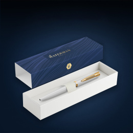 Impression White/Gold Kulepenn i gruppen Penner / Fine Writing / Kulepenner hos Pen Store (137400)