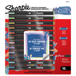 Creative Marker Brush Tip 12‑pakke Earth Tones i gruppen Penner / Kunstnerpenner / Akrylmarkers hos Pen Store (137406)