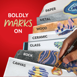 Creative Marker Brush Tip 12‑pakke Earth Tones i gruppen Penner / Kunstnerpenner / Akrylmarkers hos Pen Store (137406)