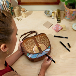 Creative Marker Fine Tip 12‑pakke Earth Tones i gruppen Penner / Kunstnerpenner / Akrylmarkers hos Pen Store (137407)