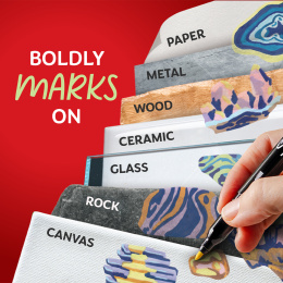Creative Marker Fine Tip 12‑pakke Earth Tones i gruppen Penner / Kunstnerpenner / Akrylmarkers hos Pen Store (137407)