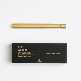 Classic Reflect Pencil lead box Black i gruppen Kunstnermateriell / Kunstnertilbehør / Oppbevaring hos Pen Store (137412)