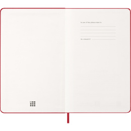 Kalender 12M Daily 2027 Hardcover Large Red i gruppen  Papir & Blokk / Kalendere / 12 md kalendere hos Pen Store (137426)