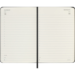 Kalender 12M Daily 2027 Hardcover Pocket Black i gruppen  Papir & Blokk / Kalendere / 12 md kalendere hos Pen Store (137432)