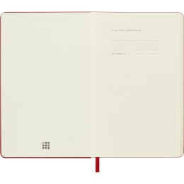 Kalender 12M Daily 2027 Hardcover Pocket Red i gruppen  Papir & Blokk / Kalendere / 12 md kalendere hos Pen Store (137435)