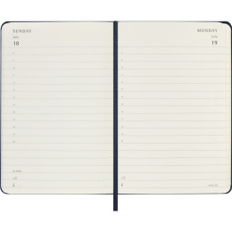 Kalender 12M Daily 2027 Hardcover Pocket Sapphire Blue i gruppen  Papir & Blokk / Kalendere / 12 md kalendere hos Pen Store (137437)