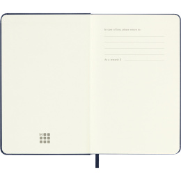 Kalender 12M Daily 2027 Hardcover Pocket Sapphire Blue i gruppen  Papir & Blokk / Kalendere / 12 md kalendere hos Pen Store (137437)