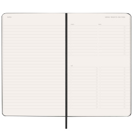Kalender 12M Weekly Vertical PRO 2027 Hardcover XL Black  i gruppen  Papir & Blokk / Kalendere / 12 md kalendere hos Pen Store (137443)