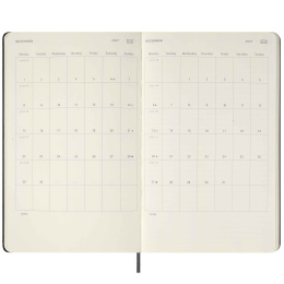 Kalender 12M Smart PRO Digital Weekly Note 2027 Large Black i gruppen  Papir & Blokk / Kalendere / 12 md kalendere hos Pen Store (137445)