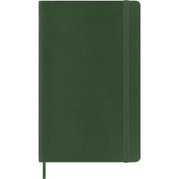 Kalender 12M Weekly Notebook 2027 Softcover Large Myrtle Green  i gruppen  Papir & Blokk / Kalendere / 12 md kalendere hos Pen Store (137453)