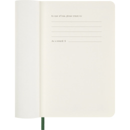 Kalender 12M Weekly Notebook 2027 Softcover Pocket Myrtle Green  i gruppen  Papir & Blokk / Kalendere / 12 md kalendere hos Pen Store (137461)