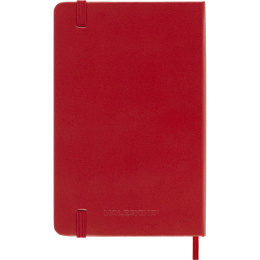 Kalender 12M Weekly Notebook 2027 Hardcover Pocket Red  i gruppen  Papir & Blokk / Kalendere / 12 md kalendere hos Pen Store (137463)