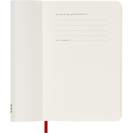 Kalender 12M Weekly Notebook 2027 Softcover Pocket Red  i gruppen  Papir & Blokk / Kalendere / 12 md kalendere hos Pen Store (137464)