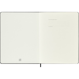 Kalender 12M Weekly Notebook 2027 Hardcover XL Black  i gruppen  Papir & Blokk / Kalendere / 12 md kalendere hos Pen Store (137466)