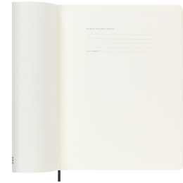 Kalender 12M Weekly Notebook 2027 Softcover XL Black  i gruppen  Papir & Blokk / Kalendere / 12 md kalendere hos Pen Store (137467)