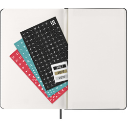 Kalender 12M Weekly Vertical 2027 Hardcover Large Black  i gruppen  Papir & Blokk / Kalendere / 12 md kalendere hos Pen Store (137470)