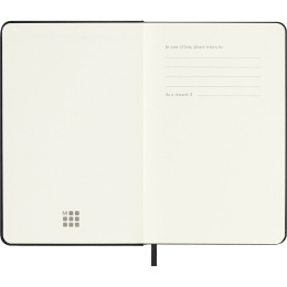 Kalender 12M Weekly Vertical 2027 Hardcover Pocket Black  i gruppen  Papir & Blokk / Kalendere / 12 md kalendere hos Pen Store (137471)