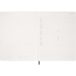 Kalender 12M Weekly Vertical 2027 Essential Softcover XXL Black i gruppen  Papir & Blokk / Kalendere / 12 md kalendere hos Pen Store (137472)