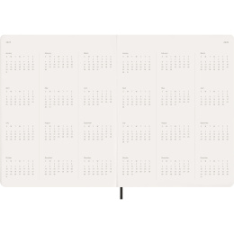 Kalender 12M Weekly Vertical 2027 Essential Softcover XXL Black i gruppen  Papir & Blokk / Kalendere / 12 md kalendere hos Pen Store (137472)