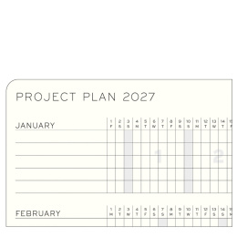 Kalender Weekly Planner & Notebook 2027 A6 Cherry i gruppen  Papir & Blokk / Kalendere / 12 md kalendere hos Pen Store (137507)