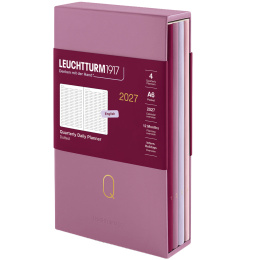 Kalender Quarterly Planner 2027 Shades of Rose i gruppen  Papir & Blokk / Kalendere / 12 md kalendere hos Pen Store (137524)