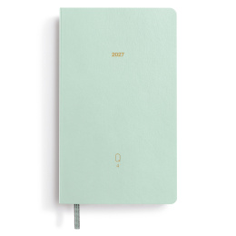 Kalender Quarterly Planner 2027 Shades of Green i gruppen  Papir & Blokk / Kalendere / 12 md kalendere hos Pen Store (137525)