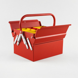 Toolbox Atena Red i gruppen Hobby & Kreativitet / Organisere / Oppbevaringsbokser hos Pen Store (137543)