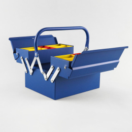 Toolbox Atena Blue i gruppen Hobby & Kreativitet / Organisere / Oppbevaringsbokser hos Pen Store (137544)