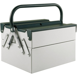 Toolbox Atena Grey/Green i gruppen Hobby & Kreativitet / Organisere / Oppbevaringsbokser hos Pen Store (137546)