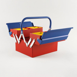 Toolbox Atena Blue/Red i gruppen Hobby & Kreativitet / Organisere / Oppbevaringsbokser hos Pen Store (137551)