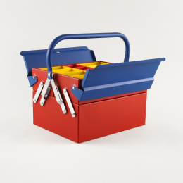 Toolbox Atena Red/Blue i gruppen Hobby & Kreativitet / Organisere / Oppbevaringsbokser hos Pen Store (137552)