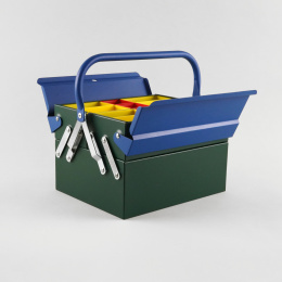 Toolbox Atena Green/Blue i gruppen Hobby & Kreativitet / Organisere / Oppbevaringsbokser hos Pen Store (137553)
