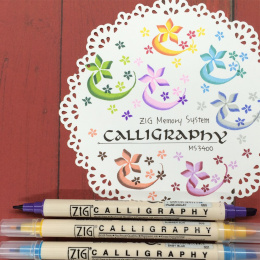 Kalligrafipenner 3-sett #4 i gruppen Hobby & Kreativitet / Kalligrafi / Kalligrafipenner hos Pen Store (137573)