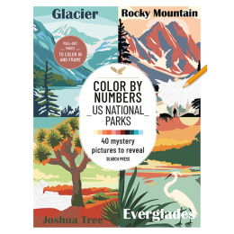 Color by Numbers: US National Parks i gruppen Hobby & Kreativitet / Bøker / Instruksjonsbøker hos Pen Store (137576)