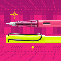 Safari Fyllepenn Neon Yellow i gruppen Penner / Fine Writing / Fyllepenner hos Pen Store (137577_r)