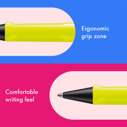 Safari Kulepenn Neon Yellow i gruppen Penner / Fine Writing / Kulepenner hos Pen Store (137580)