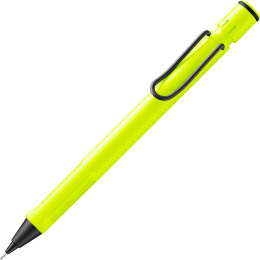 Safari Mekanisk blyant 0.5 Neon Yellow i gruppen Penner / Skrive / Trykkblyanter hos Pen Store (137582)