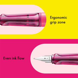 Safari Fyllepenn Neon Pink i gruppen Penner / Fine Writing / Fyllepenner hos Pen Store (137583_r)