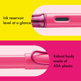 Safari Fyllepenn Neon Pink i gruppen Penner / Fine Writing / Fyllepenner hos Pen Store (137583_r)