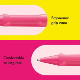 Safari Kulepenn Neon Pink i gruppen Penner / Fine Writing / Kulepenner hos Pen Store (137586)