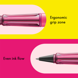 Safari Rollerball Neon Pink i gruppen Penner / Fine Writing / Rollerballpenner hos Pen Store (137587)